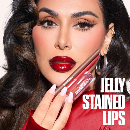 HUDA BEAUTY LIP CONTOUR LIP SATIN 12-HOUR WEAR  (CINNAMON)