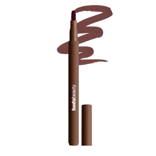 HUDA BEAUTY LIP CONTOUR STAIN (RICH BROWN)