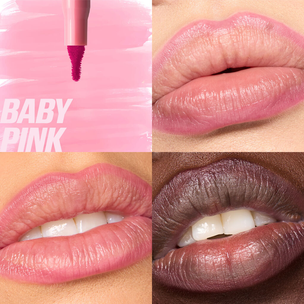 HUDA BEAUTY LIP CONTOUR LIP SATIN 12-HOUR WEAR  (CINNAMON)