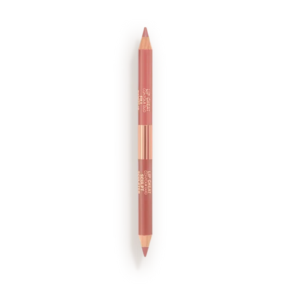 Charlotte Tilbury  Super Nudes Lip Cheat Contour Duo Lip Liner (fair) without box