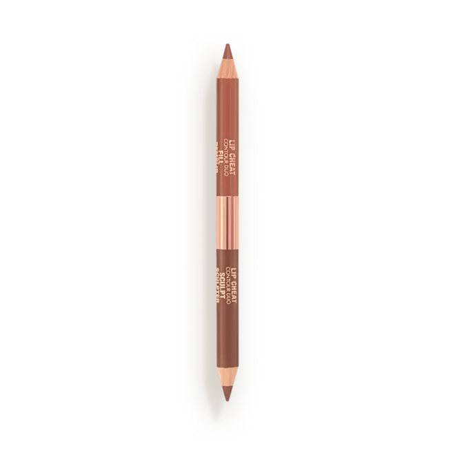 Charlotte Tilbury  Super Nudes Lip Cheat Contour Duo Lip Liner (tan) without box