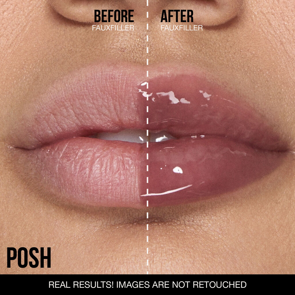 Huda Beauty Faux Filler Extra Shine Lip Gloss (posh)