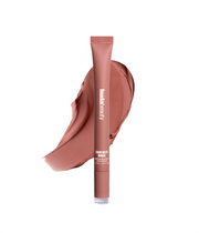 HUDA BEAUTY LIQUID MATTE MOOUSSE SOFT BLUR LIP CREAM (Bombshell pink brown)