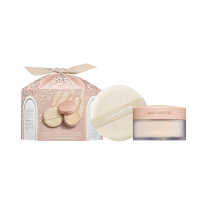 Laura Mercier Divinely Flawless Translucent Loose Setting Powder Ultra-Blur & Puff
