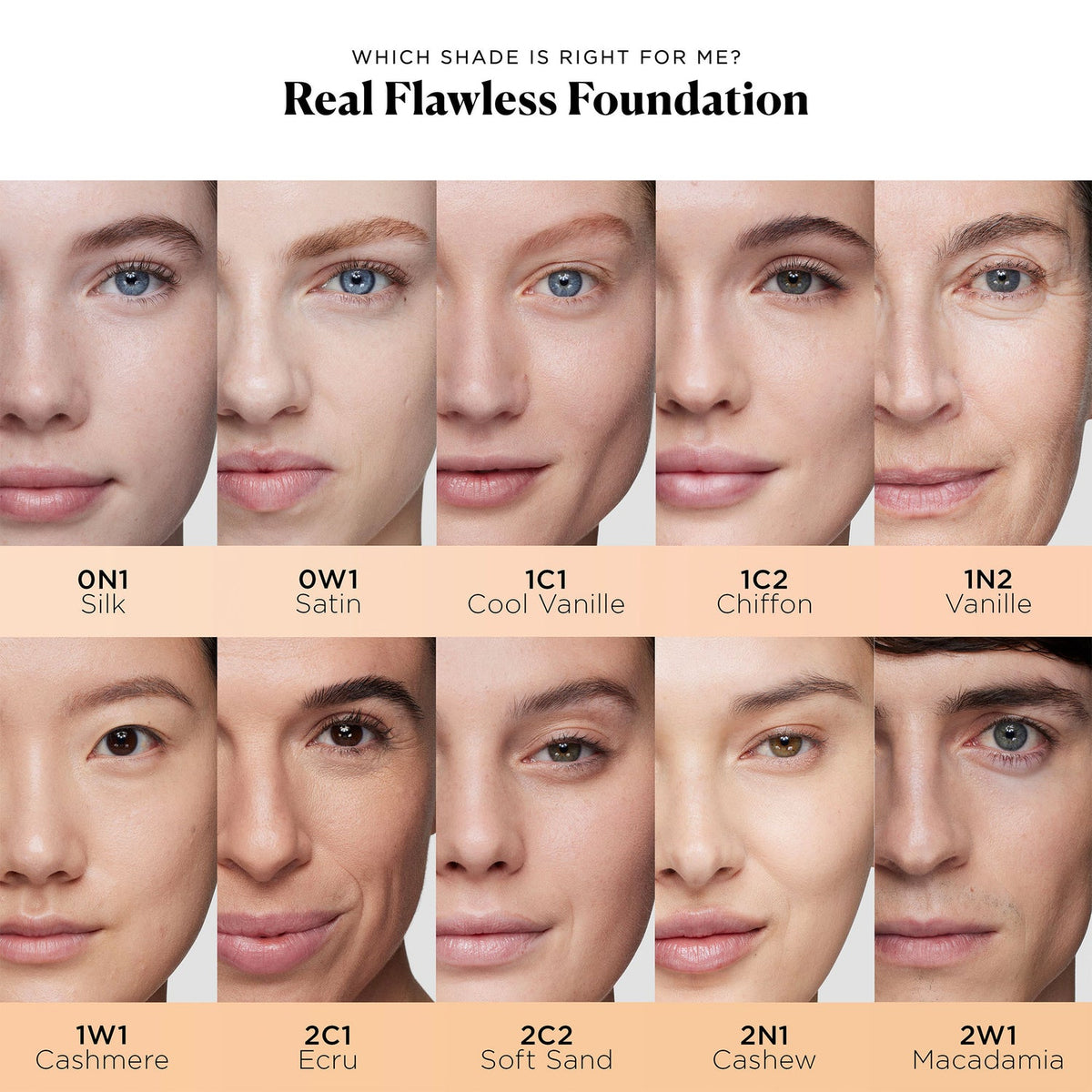 Laura Mercier Real Flawless Waterproof Foundation ( Ow1 Satin)
