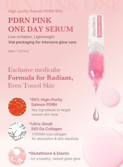 MEDICUBE SERUM PINK PDRN  ONE DAY SIZE 1.5ML(PACK OF 10)