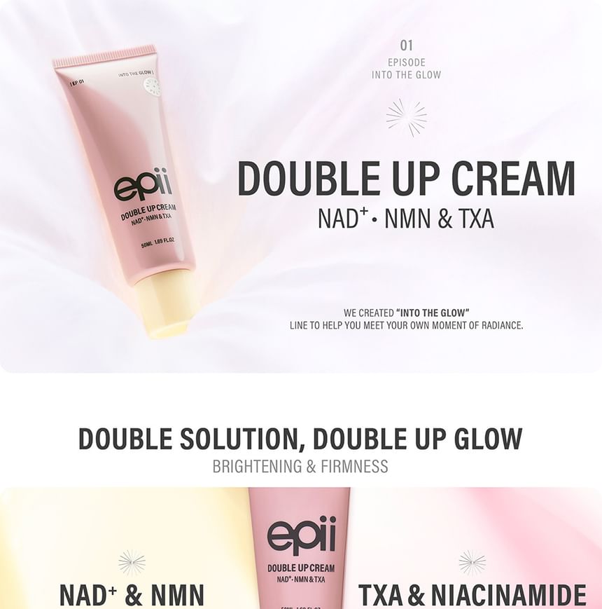 EPI DOUBLE UP CREAM NAD+NMN & TXA