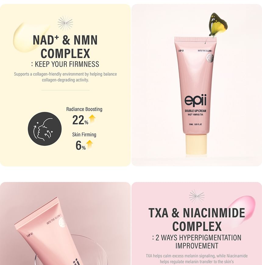 EPI DOUBLE UP CREAM NAD+NMN & TXA