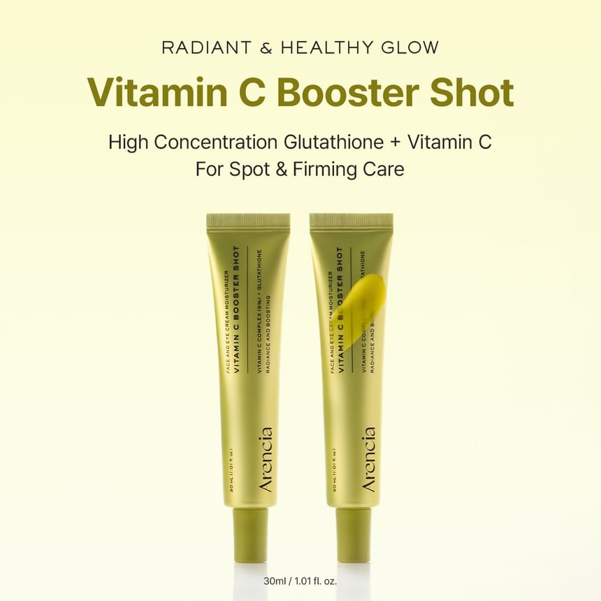 ARENCIA FACE AND EYE MOISTURIZER VITAMIN C BOOSTER SHOT