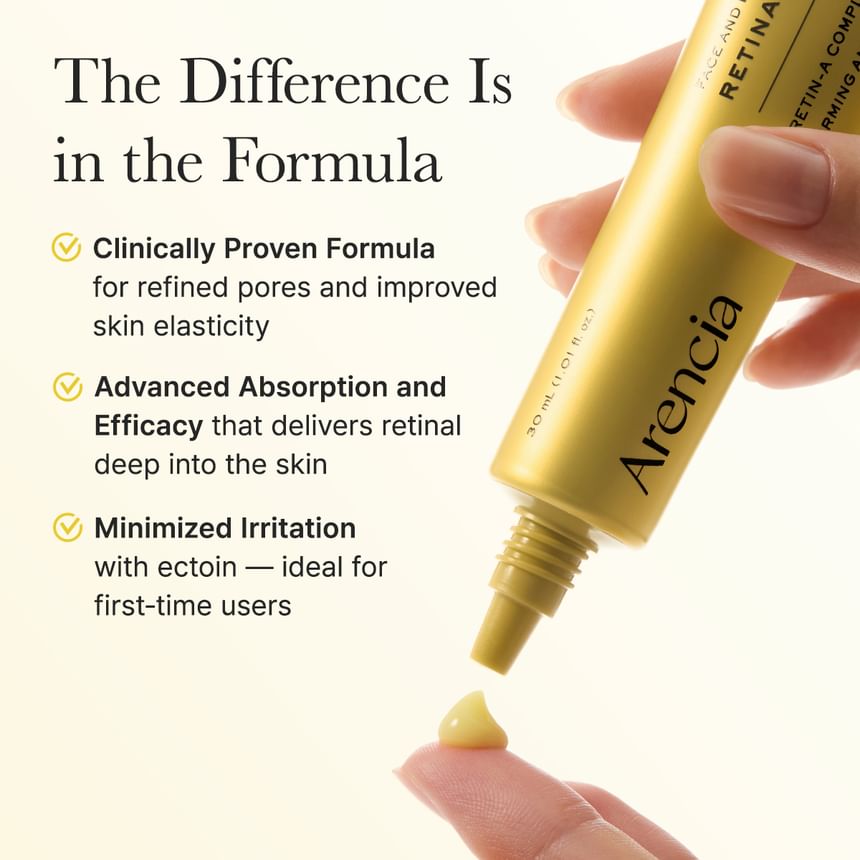 ARENCIA RETINAL BOOSTER SHOT FACE AND EYE MOISTURIZER