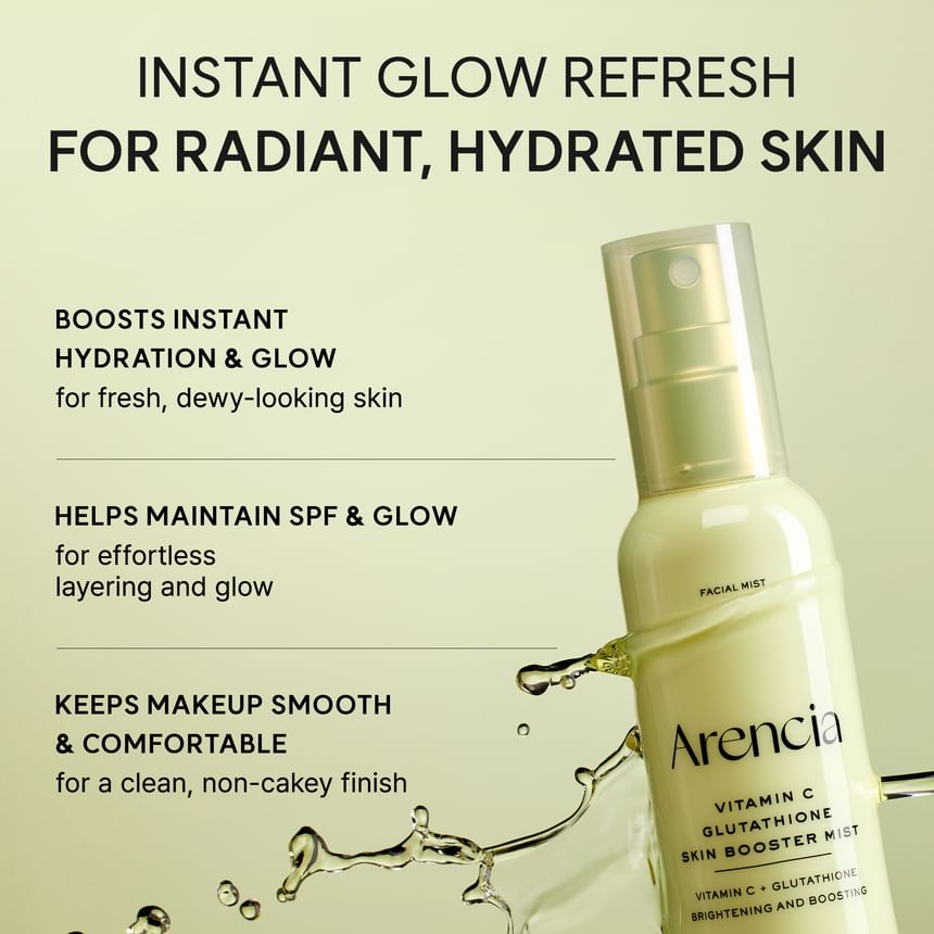 ARENCIA - VITAMIN C GLUTATHIONE SKIN BOOSTER MIST