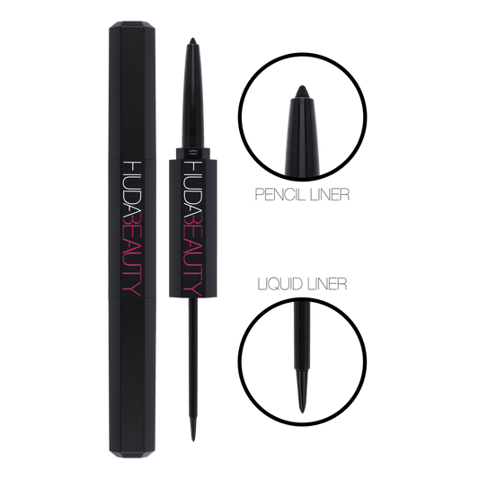 Huda Beauty Life Liner Duo Pencil & Liquid Eyeliner