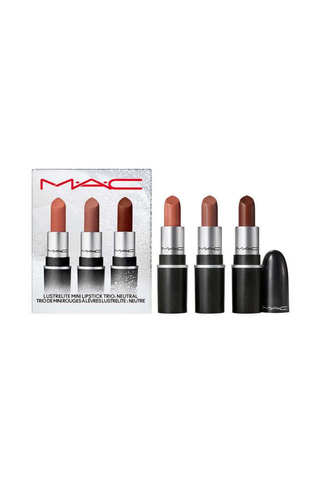 MAC COSMETICS 3 PIECES EVERYDAY LUXURY LIPSTICK NEUTRAL