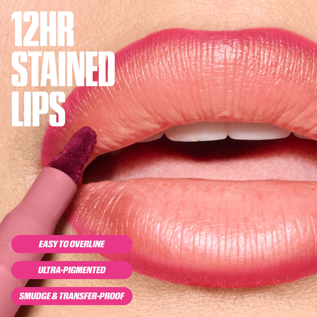 HUDA BEAUTY  Make Out Sesh Lip Stain and Lip Gloss Duos