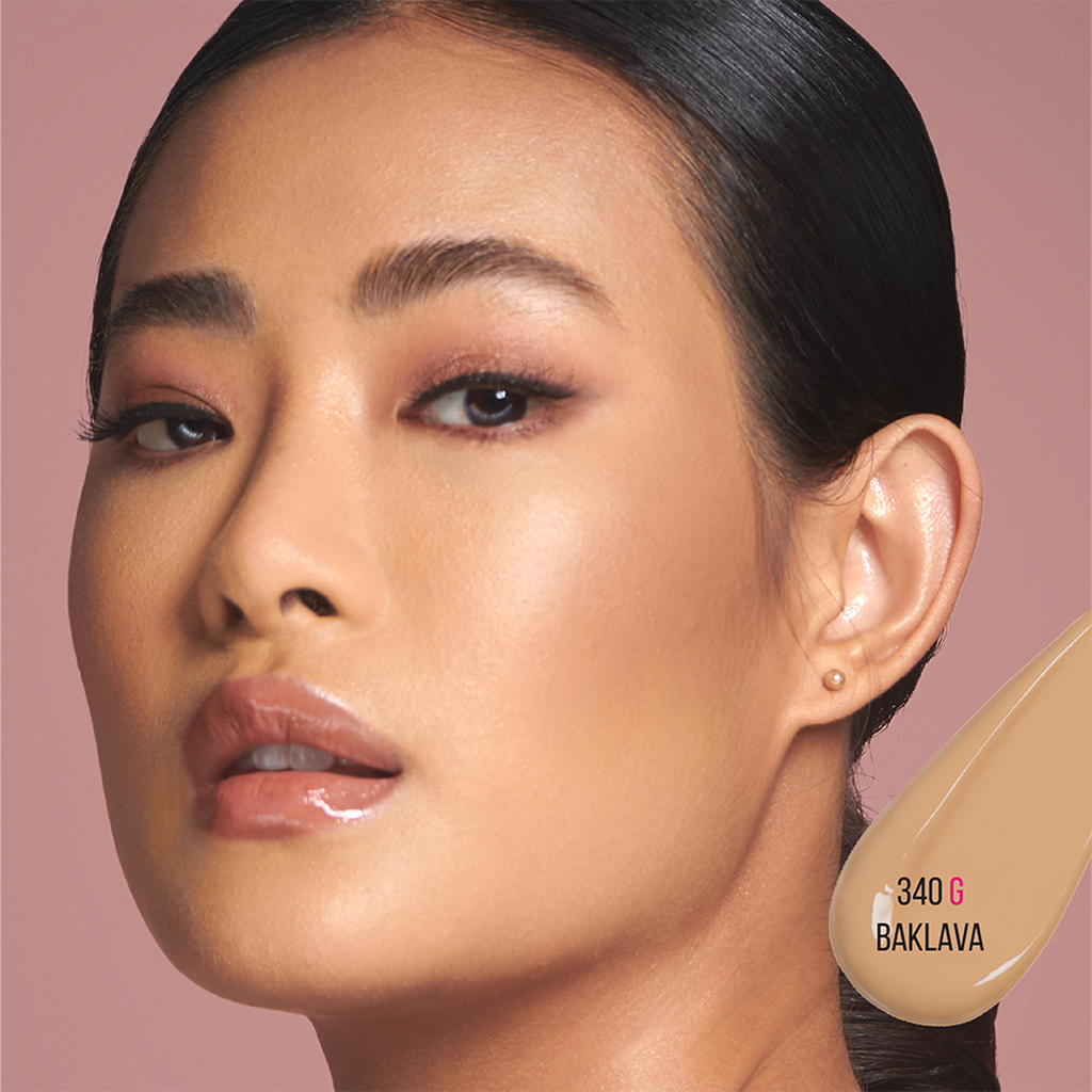 HUDA BEAUTY #FAUXFILTER LUMINOUS MATTE FOUNDATION  (340 BEKLAWA)
