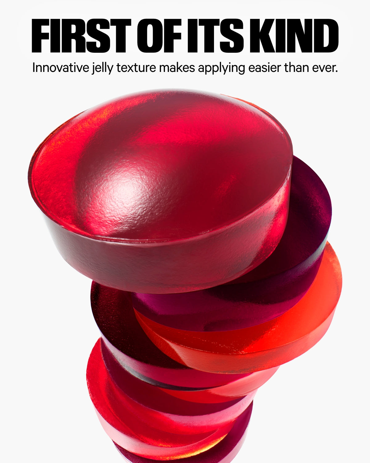 Milk Beauty Cooling Water Jelly Tint Sheer Lip + Cheek Stain(Burst - Poppy pink)