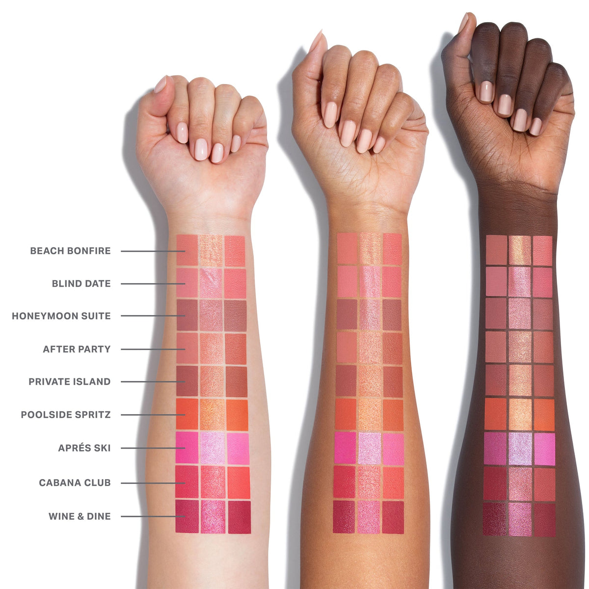 MORPHE CHEEK THRILLS MULTI FINISH FACE TRIO (sunset swim)