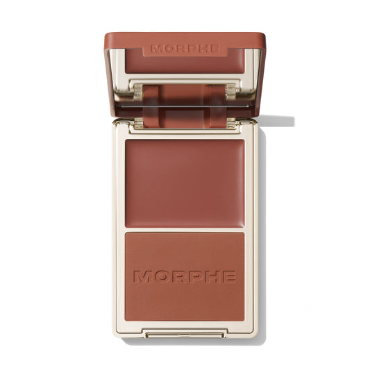MORPHE CHEEK THRILLS MULTI FINISH FACE  DUO BRONZER (MALIBU VILLA)
