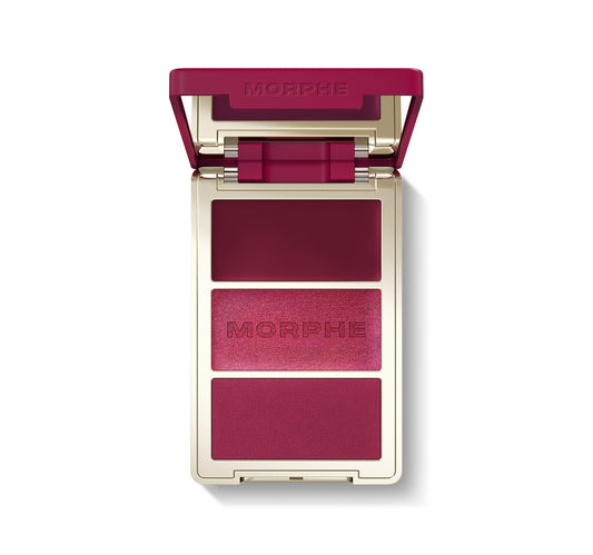 MORPHE CHEEK THRILLS MULTI FINISH FACE TRIO (WINE & DINE)