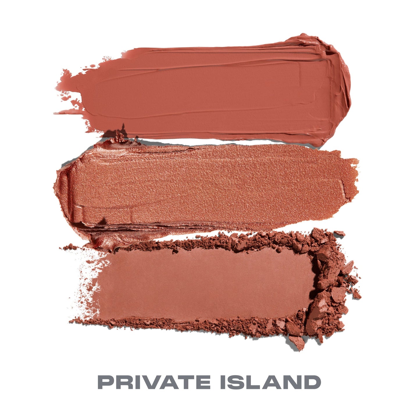 MORPHE CHEEK THRILLS MULTI FINISH FACE TRIO  BRONZER (PRIVATE ISLAND)