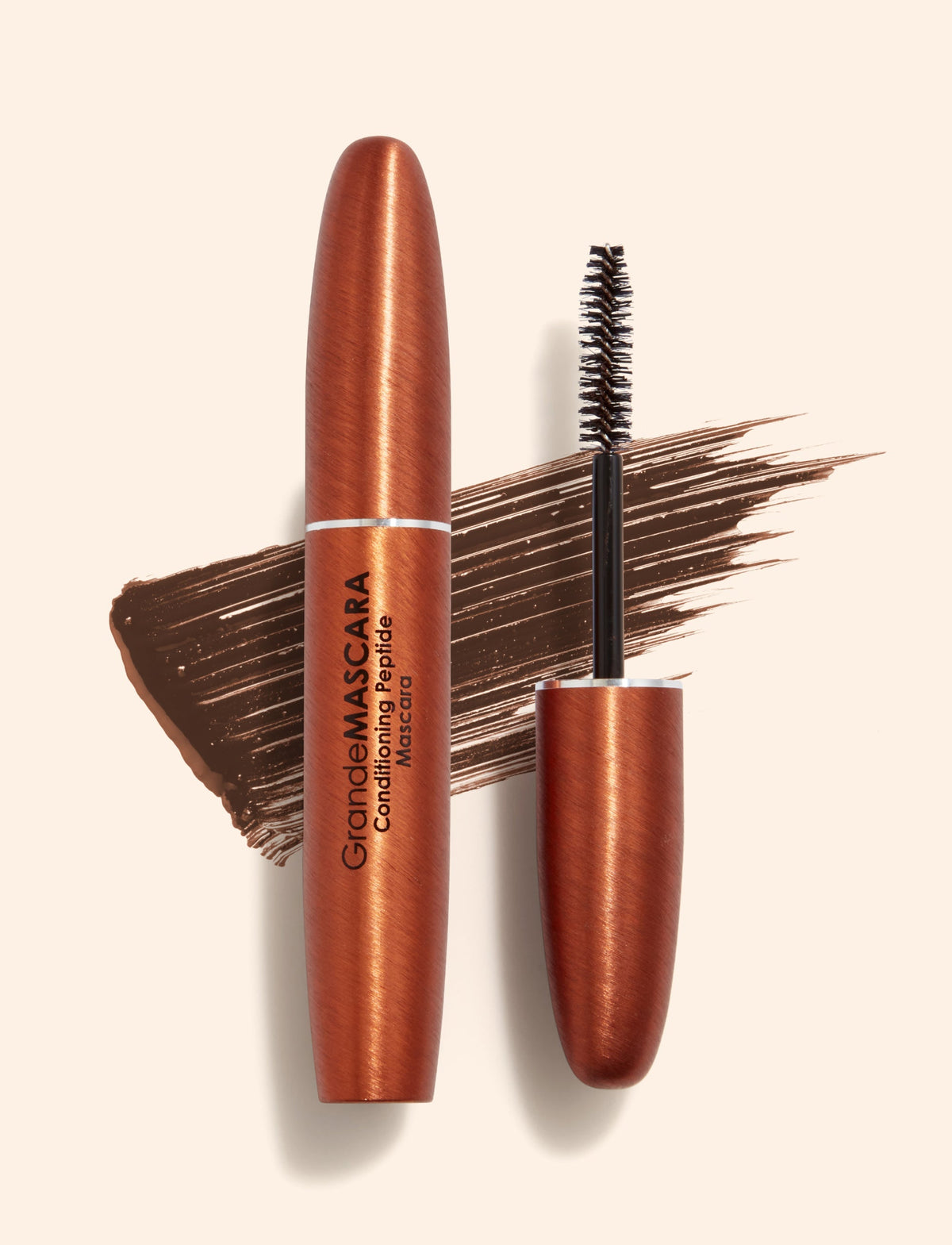 GRANDE COSMETICS GRANDE MASCARA CONDITIONING PEPTIDE BROWN