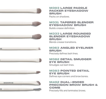 MORPHE EYE WANT IT ALL 7 PIECES EYE BRUSH SET