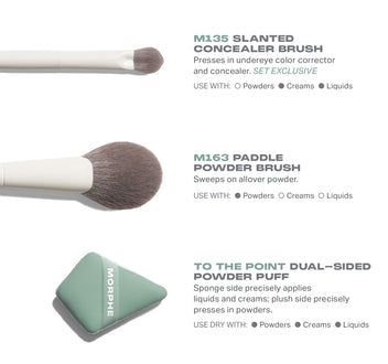 MORPHE CONCEAL & SET TOO TRIO