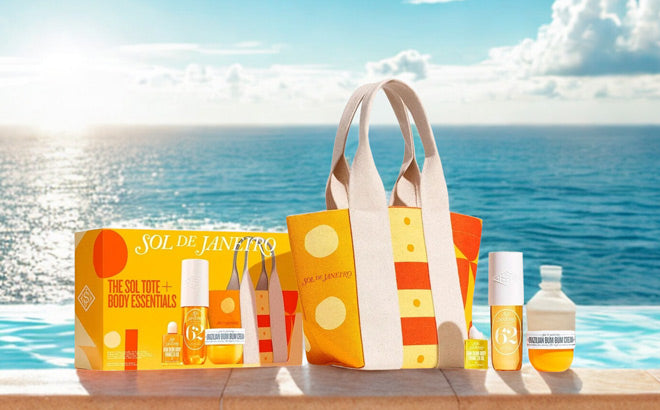 Sol de Janeiro  Limited Edition Sol Tote + Body Essentials Set