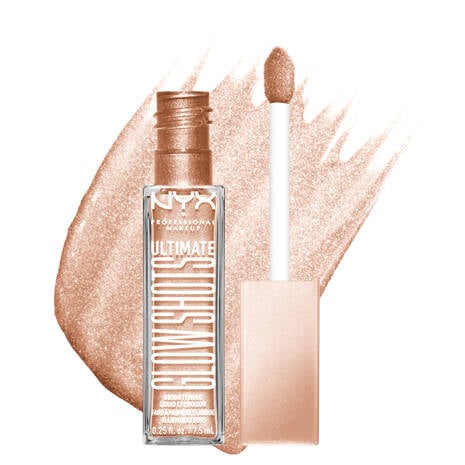 NYX PROFESSIONAL MAKEUP Ultimate Glow Shots Liquid Eyeshadow (HIGHKEY LYCHEE)