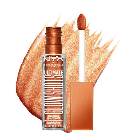 NYX PROFESSIONAL MAKEUP Ultimate Glow Shots Liquid Eyeshadow (WOW CACAO)