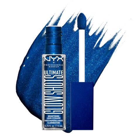 NYX PROFESSIONAL MAKEUP Ultimate Glow Shots Liquid Eyeshadow (BLUEBERRY BANK)