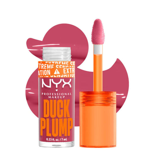Nyx Professional Makeup  Duck Plump High Pigment Plumping Lip Gloss (09 STRIKE A ROSE)