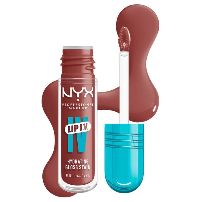 NYX PROFESSIONAL MAKEUP LIP IV HYDRATING LIP GLOSS (02- HYDRA HONEY)