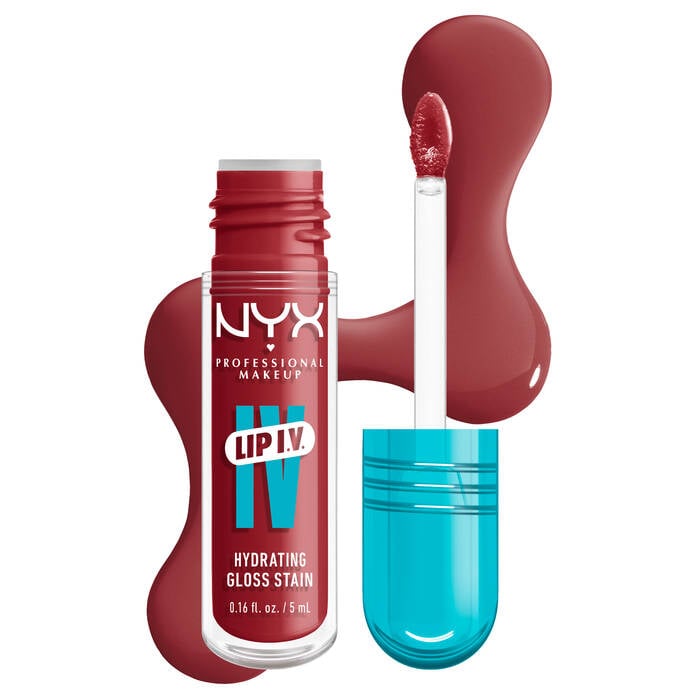 NYX PROFESSIONAL MAKEUP LIP IV HYDRATING LIP GLOSS (07 BUBBLEGUM BURST)