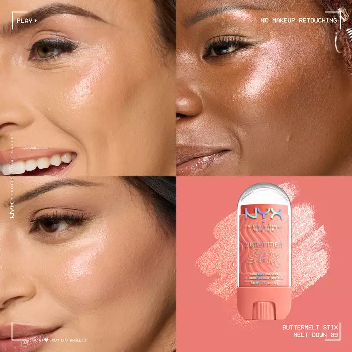 NYX PROFESSIONAL MAKEUP BUTTERMELT STICK GLOW BOOSTING (MELT DOWN)