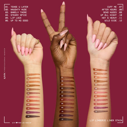 NYX PROFESSIONAL MAKEUP LIP LINGERIE (08-AFTER HOURS)