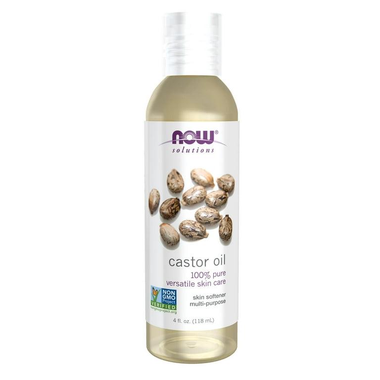 NOW SOLUTIONS CASTROL OIL 100% PURE VERSATILE SKIN CARE