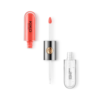 KIKO MILANO UNLIMITED DOUBLE TOUCH LIQUID LIP COLOUR (114 ORANGE RED)