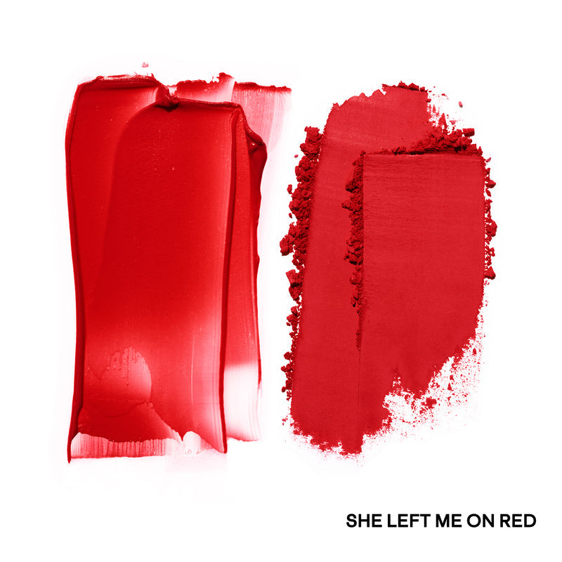 PATRICK TA MAJOR HEADLINES - DOUBLE-TAKE CREME & POWDER BLUSH DUO(she left me on red)