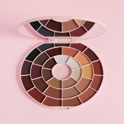 P.LOUISE COSMETICS EYE PALETTES D'EYE- LINERS OFF RECORDS