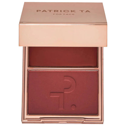 PATRICK TA MAJOR HEADLINES - DOUBLE-TAKE CREME & POWDER BLUSH DUO (she know who she is)