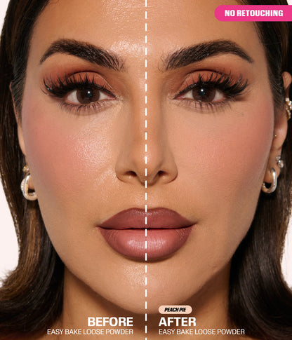 Huda Beauty Easy Bake Loose Baking & Setting Powder (Peach Pie)