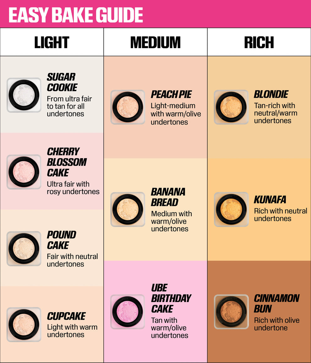 Huda Beauty Easy Bake Loose Baking & Setting Powder (Cupcake)