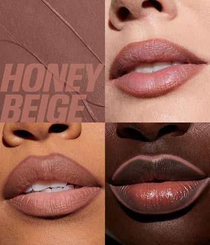 Huda Beauty Lip Liner Lip Contour 2.0 Automatic Matte Lip Pencil (HONEY BEIGE)