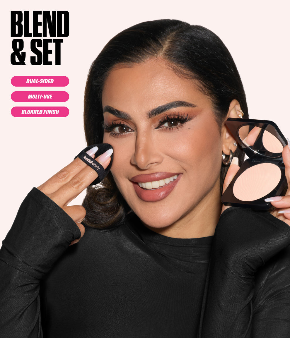 HUDA BEAUTY EASY BAKE MARSHMALLOW PUFF & SPONGE
