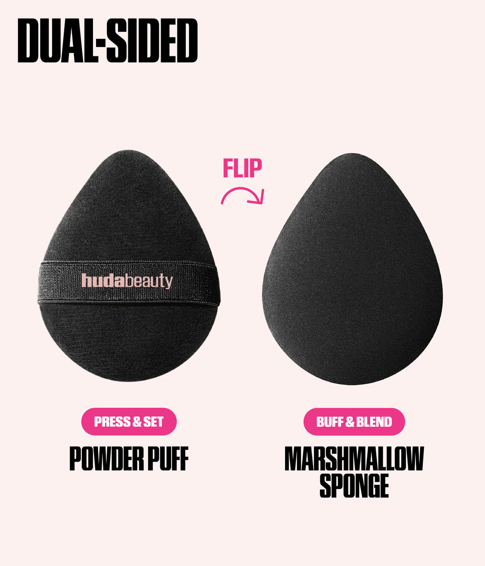 HUDA BEAUTY EASY BAKE MARSHMALLOW PUFF & SPONGE