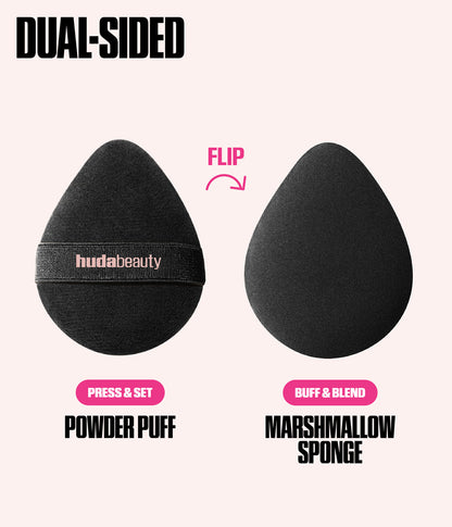 HUDA BEAUTY EASY BAKE MARSHMALLOW PUFF & SPONGE