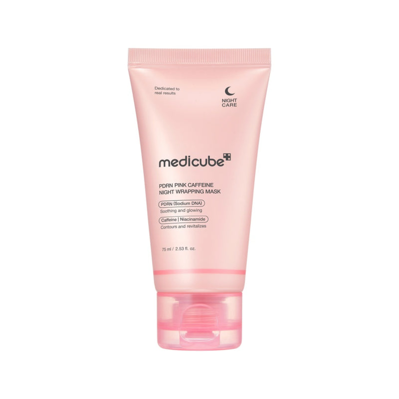 MEDICUBE PDRN PINK CAFFEINE NIGHT WRAPPING MASK