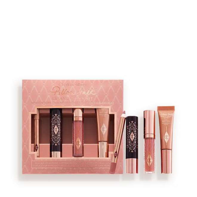 CHARLOTTE TILBURY PILLOW TALK MEDIUM  LIP ANDCHEEK KIT ICONIC
