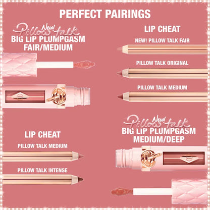CHARLOTTE TILBURY BIG LIP PLUMP GASM (PILLOW TALK MEDIUM TO DEEP)